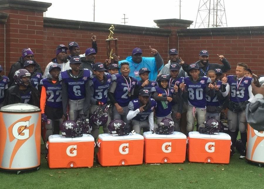 Merrillville Jr. PeeWee team places third at nationals